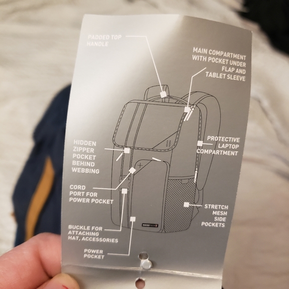 Nwt swiss tech laptop backpack - Picture 6 of 11